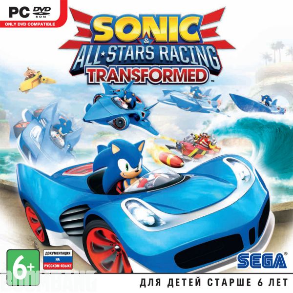 Обложка Sonic & All-Stars Racing Transformed PC