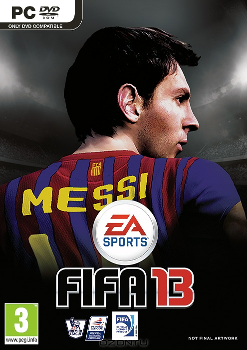Обложка FIFA 13 PC