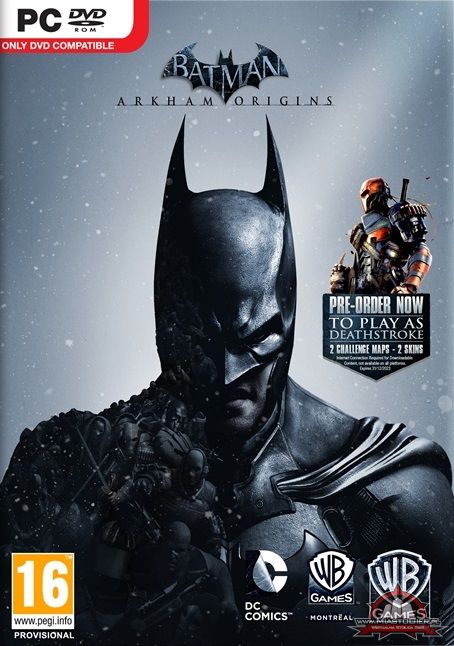 Обложка Batman: Arkham Origins PC