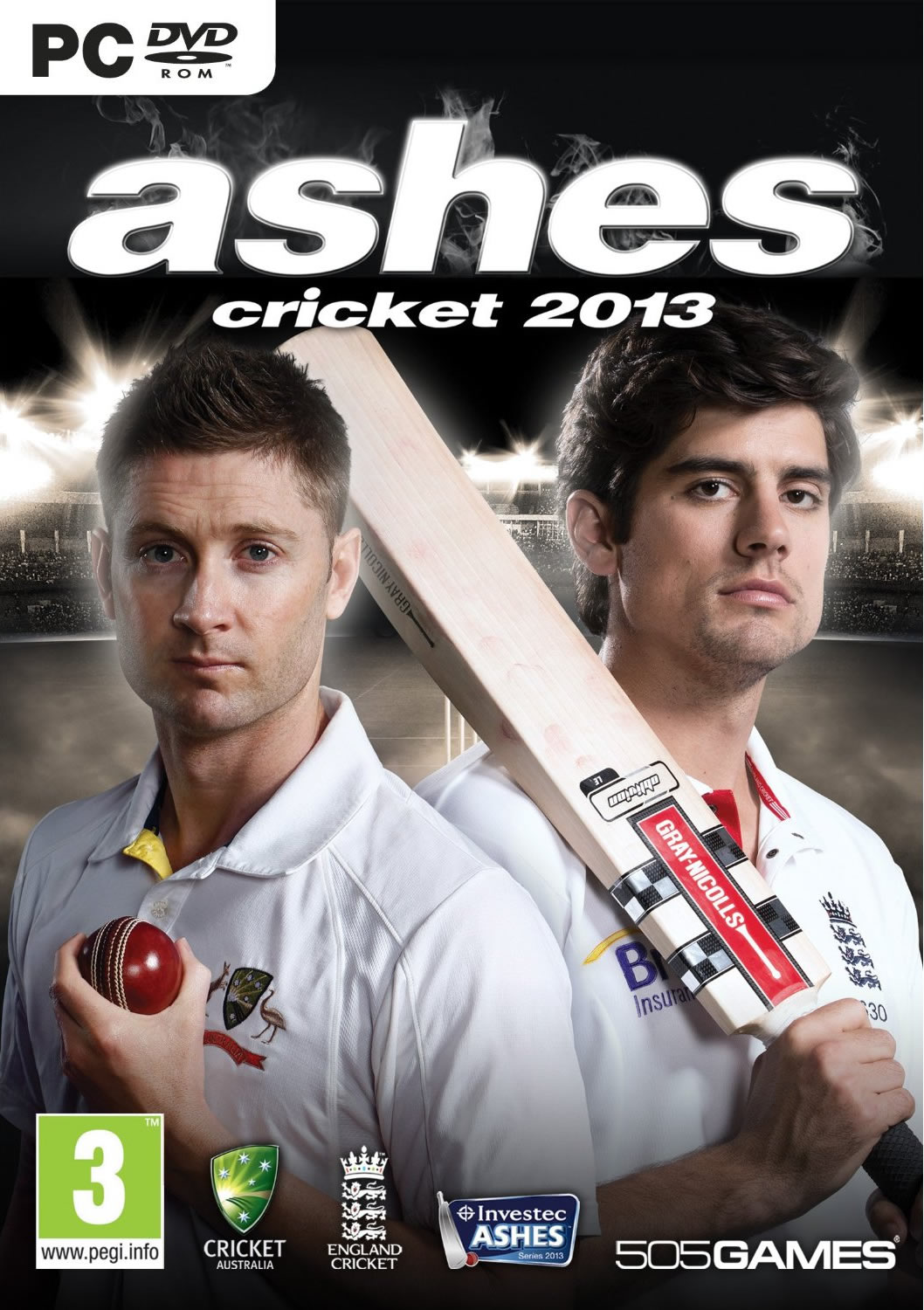 Обложка Ashes Cricket 2013 PC